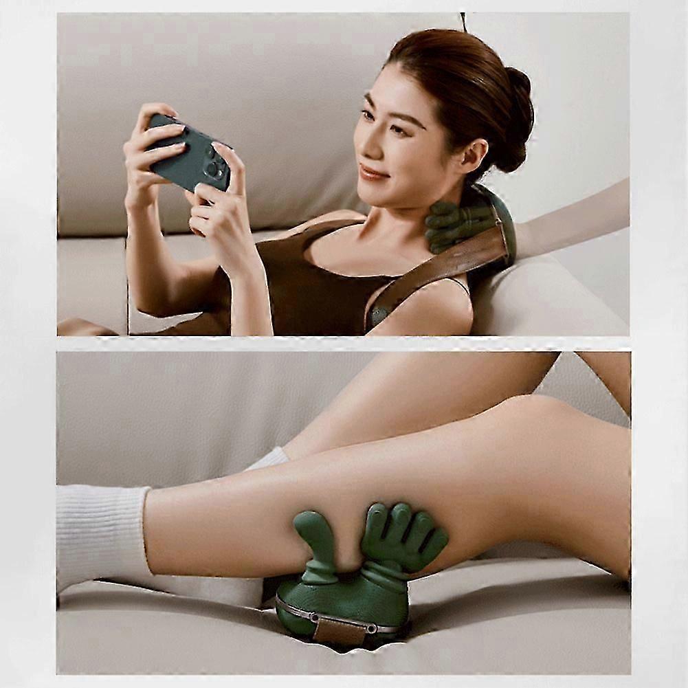 Portable, Bionic Heated Neck and Back Massager