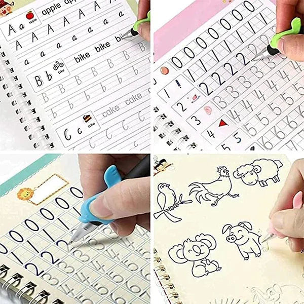 Magic Practice handwritting book  Set  (4 Books )