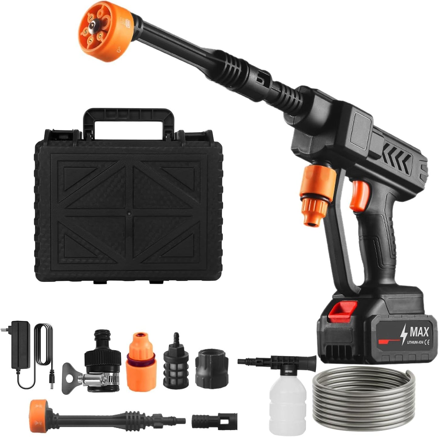 مسدس تنظيف بالماء عالي الضغط