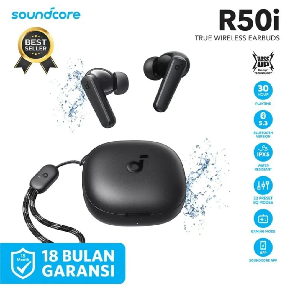 Soundcore R50i by Anker – True Wireless Earbuds