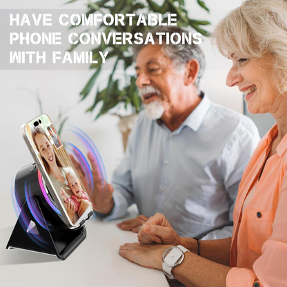 4-in-1 Wireless Induction Speaker with RGB Lights